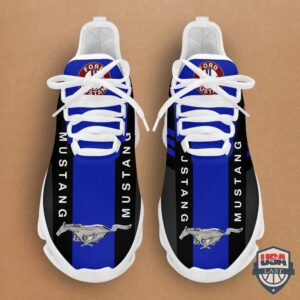 Ford Mustang Blue Color Max Soul Sneaker- Hothot 100122