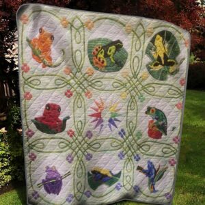Frogs Quilt Cinfl