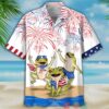 Frogs Independence Day Hawaiian Shirt