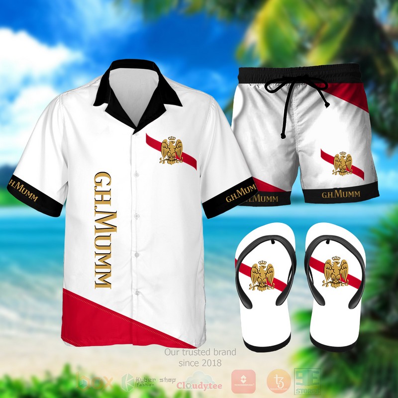 G.H Mumm Et Cie Hawaiian Shirt G.H Mumm Et Cie Hawaiian Shirt