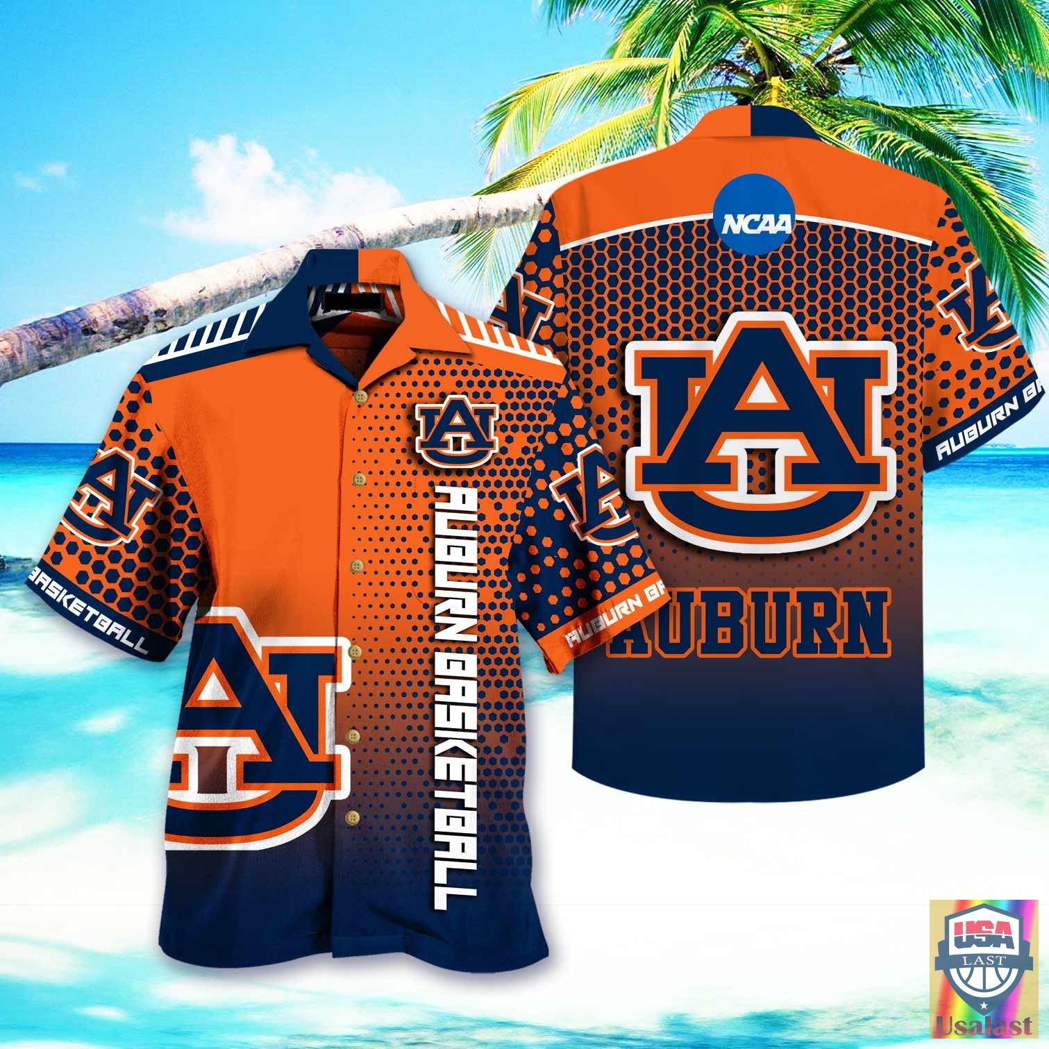 Auburn Tigers Ncaa Hawaiian Shirt Beach Short Auburn Tigers Ncaa Hawaiian Shirt Beach Short