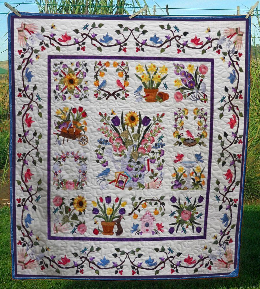 Garden Quilt Cuuwz Garden Quilt Cuuwz