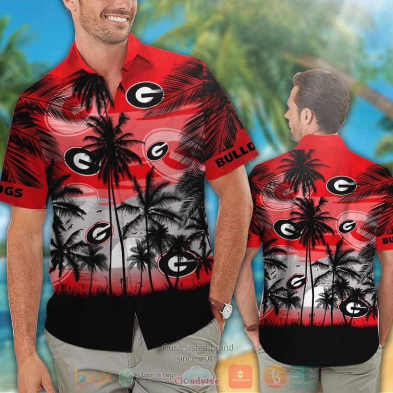 Georgia_Bulldogs_Tropical_Hawaiian_Shirt_and_shorts_1-768x768-1