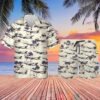 German Airline Lufthansa Airbus A350-941 Hawaiian Shirt