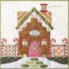 Gingerbread Quilt House Clt0211115H Quilt Blanket