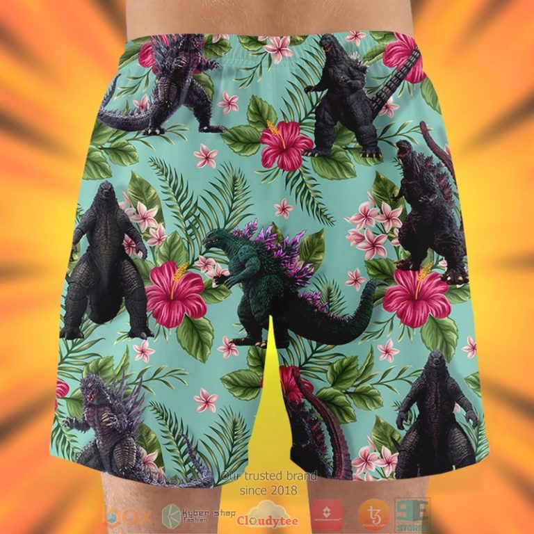 Godzilla_Tropical_Floral_Pattern_Summer_Hawaiian_Shirt_Shorts_1_2-768x768-1