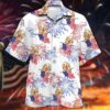Golden Independence Day Is Coming Pattern Hawaiian Shirt