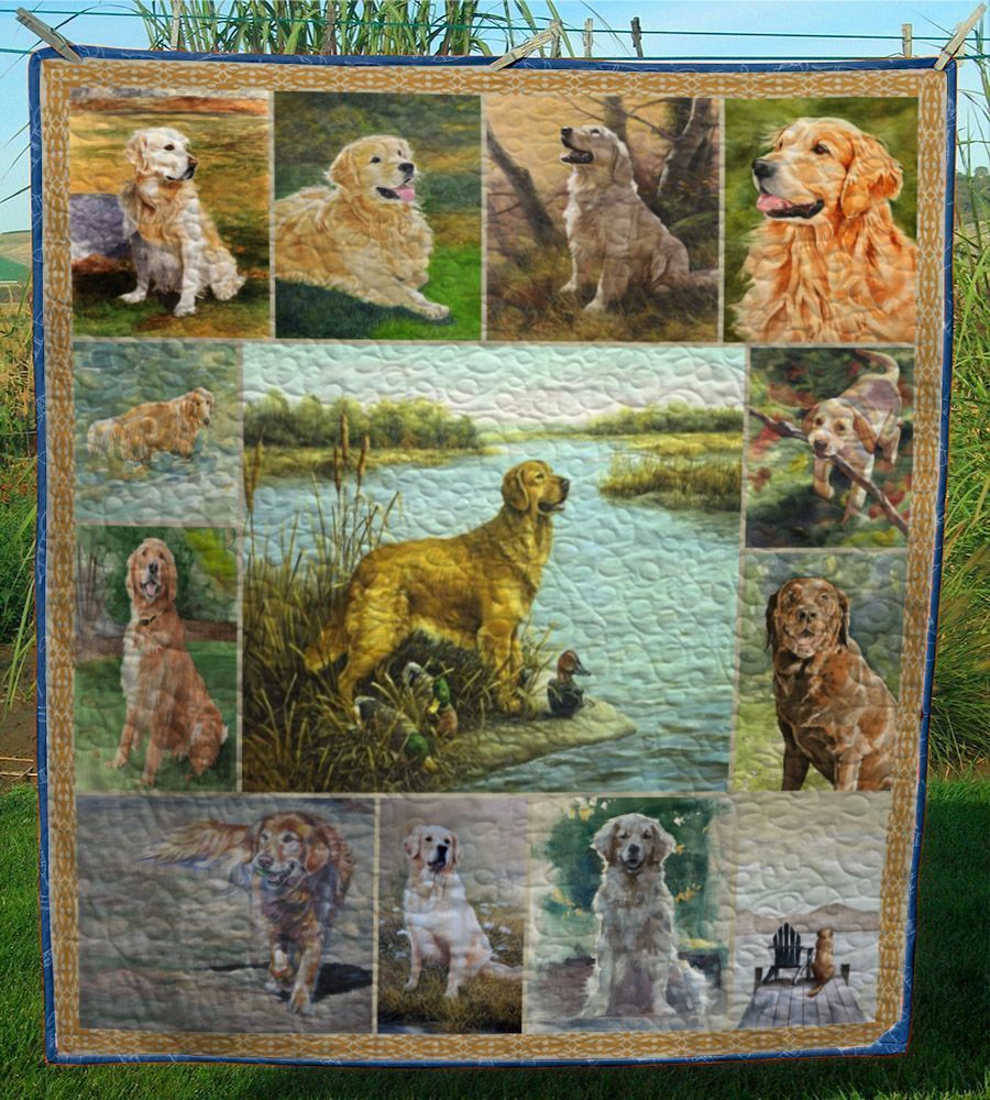 Goldenretriever Quilt Tubjr Goldenretriever Quilt Tubjr