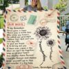 Grandson Quilt To My Grandson Once Upon A Time Grandpa Letter Premium Quilt Blanket Size Throw