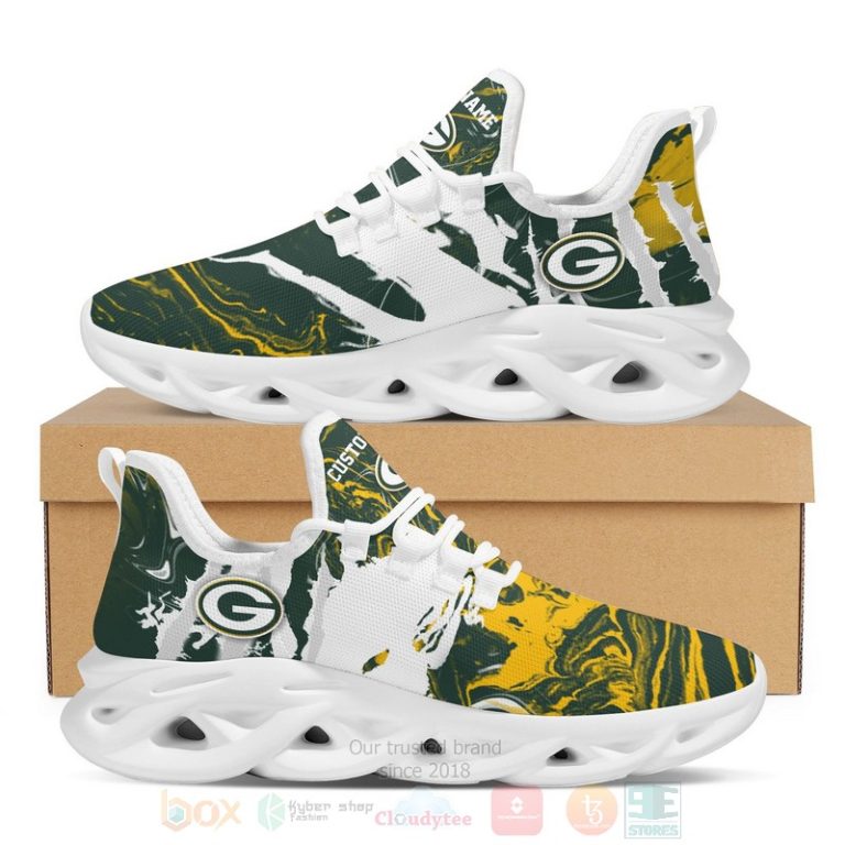 Green-Bay-Packers-Nfl-American-Custom-Name-Clunky-Max-Soul-Shoes-1