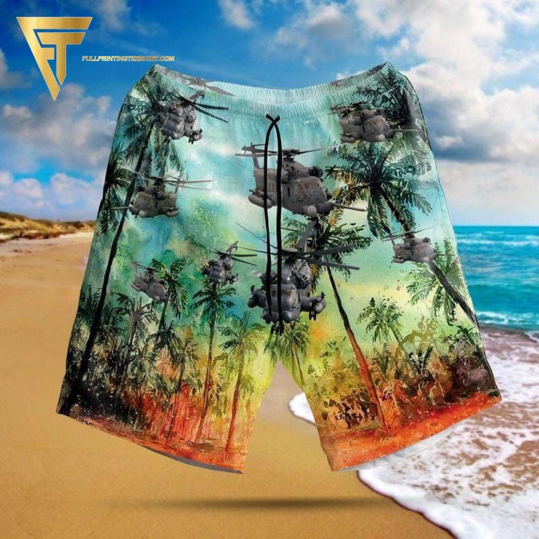 Green-us-air-force-sikorsky-mh-53-pave-low-all-over-print-beach-shorts-768x768-1
