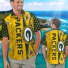 Green Bay Packers King Of Football Four Times Super Bowl Champions Hawaiian Shirt And Shorts