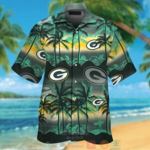 Green Bay Packers Palm Tree Hawaii Shirt