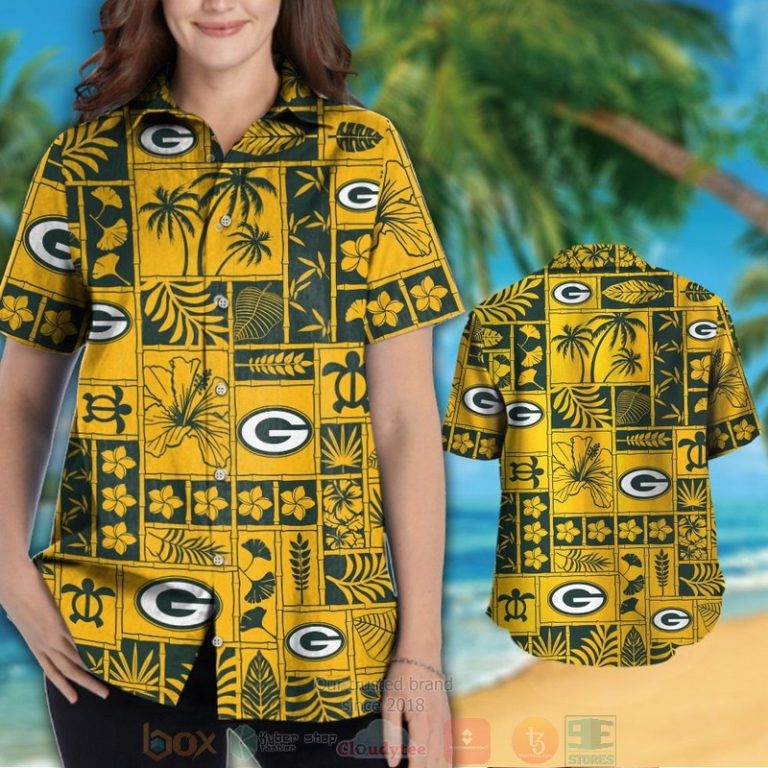 Green_Bay_Packers_tropical_plants_yellow_hawaii_shirt_shorts_1_2-768x768-1