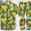 Gucci Banana Version Full Print Hawaiian Shirt Beach Shorts And Flip Flops