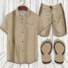 Gucci Cream Hawaiian Shirt