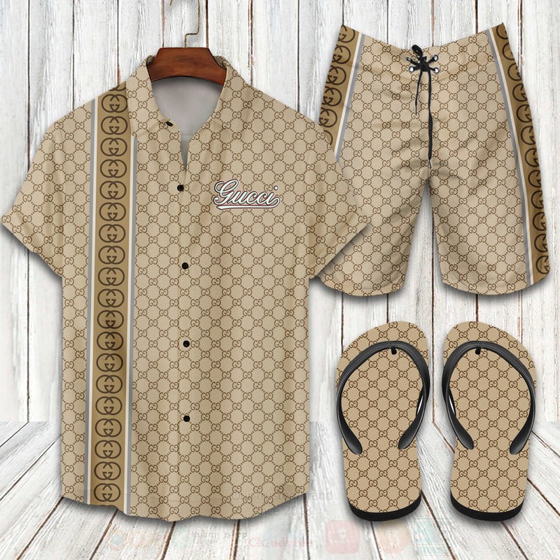 Gucci Cream Hawaiian Shirt Gucci Cream Hawaiian Shirt