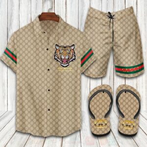Gucci Tiger Hawaiian Shirt