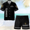 Guinness Beer All Over Print Hawaiian Shirt And Beach Shorts