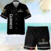 Guinness Black Hawaiian Shirt