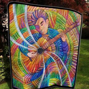 Guitar Quilt Cisfn