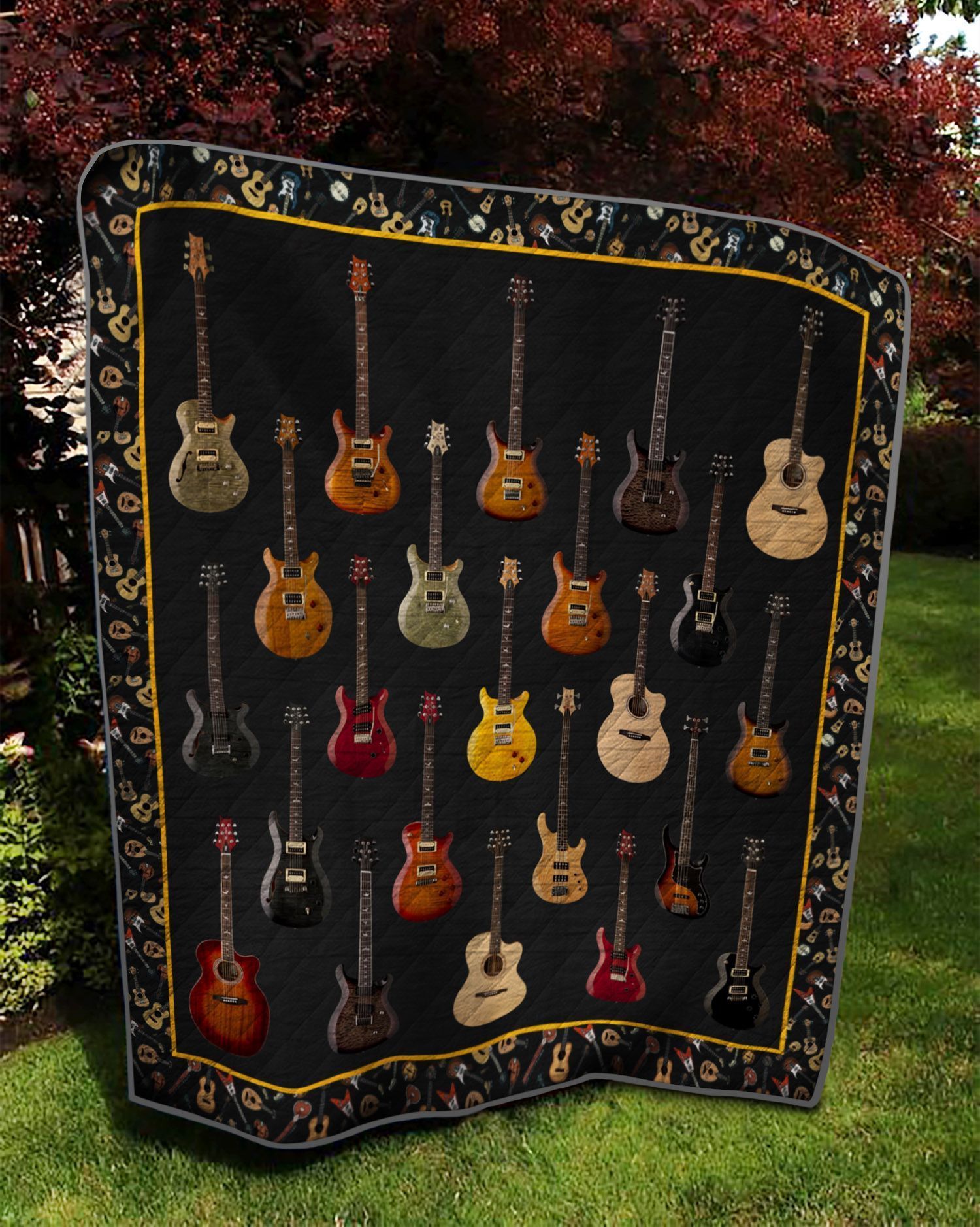 Guitar Quilt Cucye Guitar Quilt Cucye