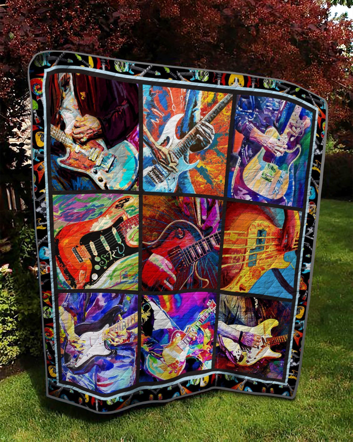 Guitar Quilt Cuffv Guitar Quilt Cuffv