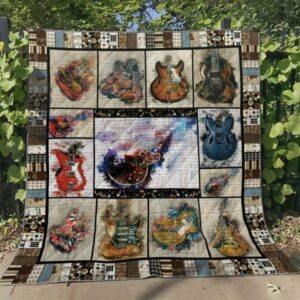 Guitar Quilt Cupxq