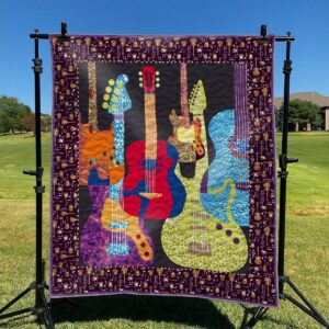 Guitar Quilt Tujyo