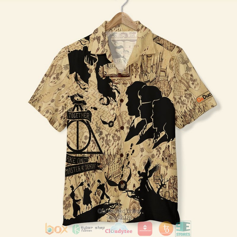 H.P. Map Together They Make One Master Of Death Hawaiian Shirt H.P. Map Together They Make One Master Of Death Hawaiian Shirt