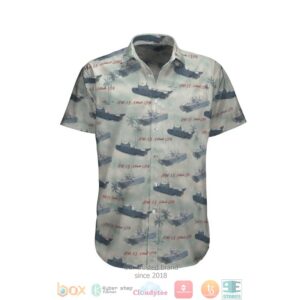 Hmas Adelaide L01 Royal Australian Navy Hawaiian Shirt