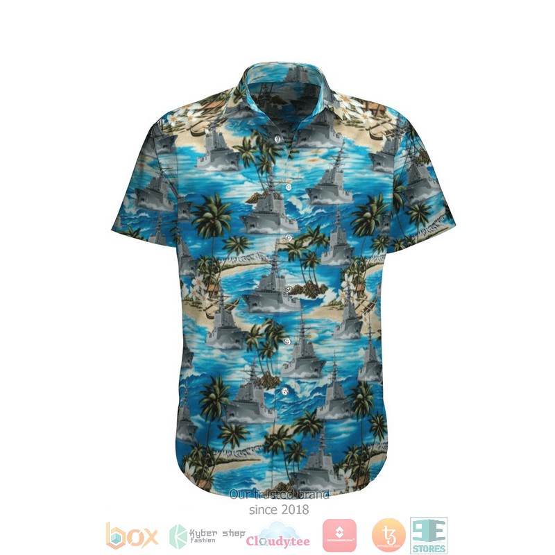 Hmas Brisbane Ddg 41 Royal Australian Navy Hawaiian Shirt Hmas Brisbane Ddg 41 Royal Australian Navy Hawaiian Shirt