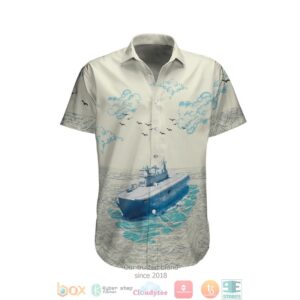 Hmas Canberra L02 Royal Australian Navy Hawaiian Shirt