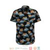 Hmas Canberra L02 Royal Australian Navy Black Hawaiian Shirt