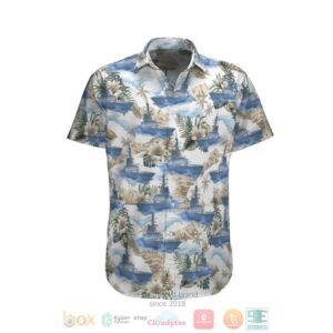Hmas Hobart Ddg 39 Royal Australian Navy White Hawaiian Shirt