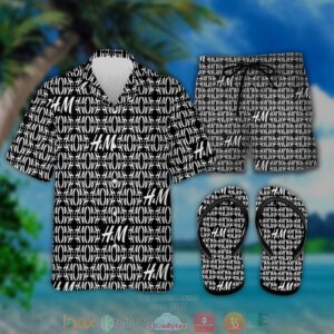 H&M Hawaiian Shirt And Short