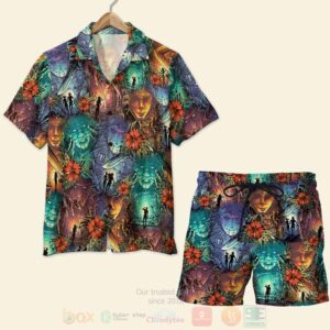 Halloween Horror Movies Film Hawaiian Shirt