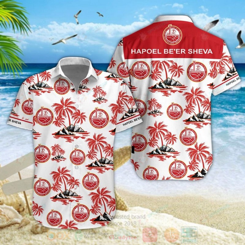 Hapoel BeEr Sheva B.C Hawaiian Shirt Hapoel BeEr Sheva B.C Hawaiian Shirt