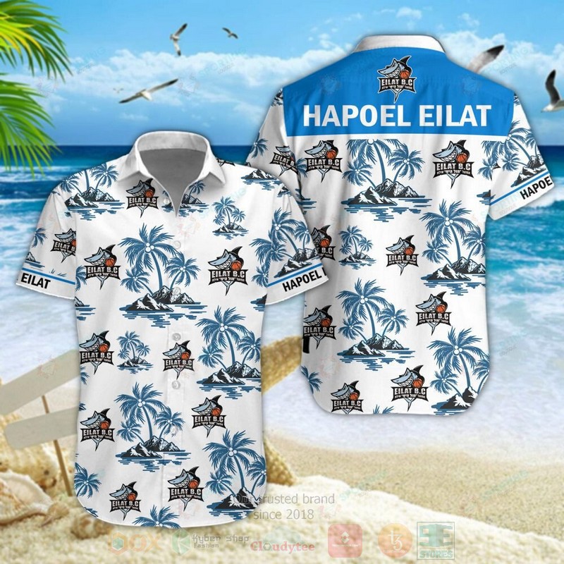 Hapoel Eilat Hawaiian Shirt Hapoel Eilat Hawaiian Shirt