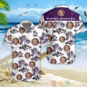 Hapoel Holon B.C Hawaiian Shirt
