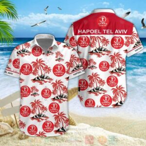Hapoel Tel Aviv B.C Hawaiian Shirt
