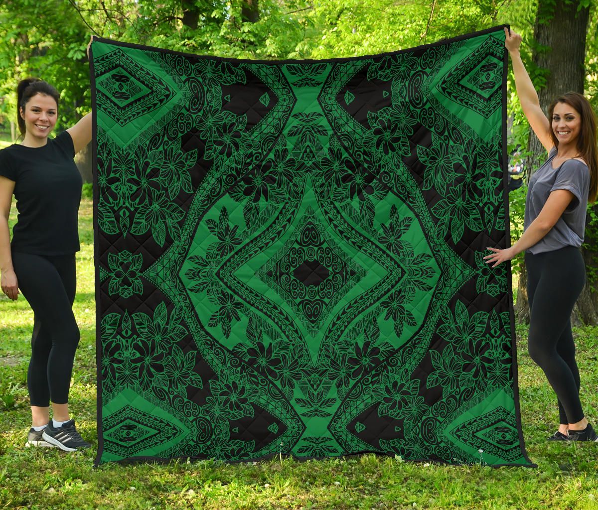 Hawaii Polynesian Plumeria Premium Quilts J1 Hawaii Polynesian Plumeria Premium Quilts J1