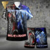 Heart Of Wolf Soul Of Dragon All Over Print Hawaiian Shirts And Beach Shorts