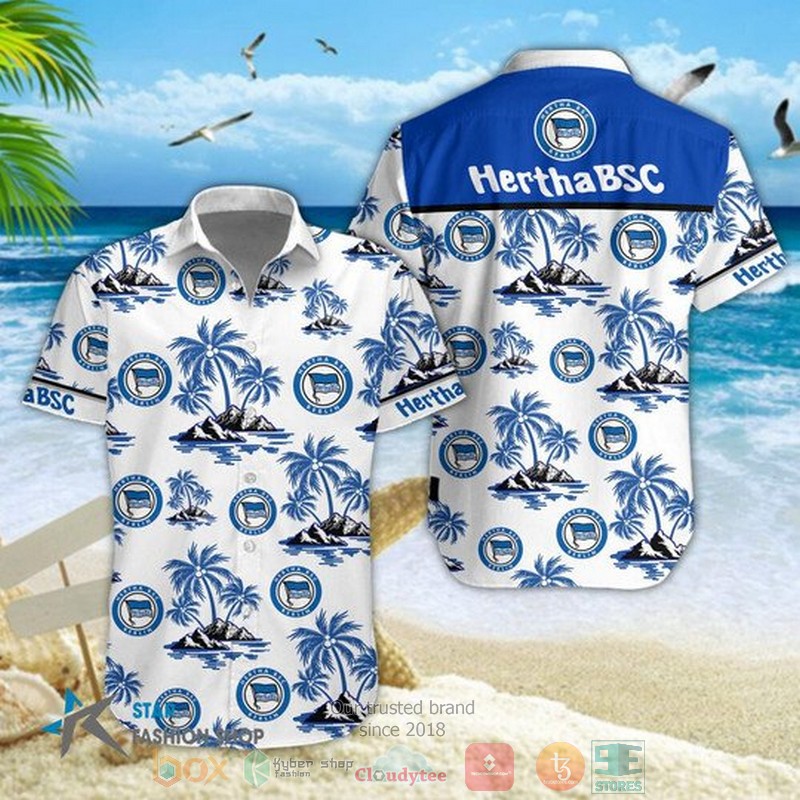 Hertha Bsc Hawaiian Shirt Hertha Bsc Hawaiian Shirt