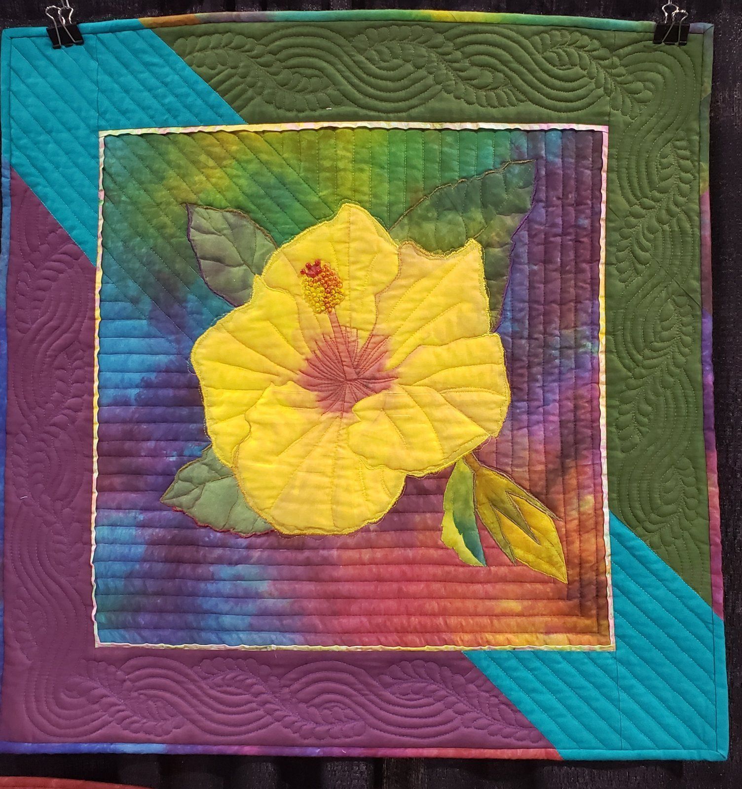 Hibisbus Quilt Ciqkw Hibisbus Quilt Ciqkw