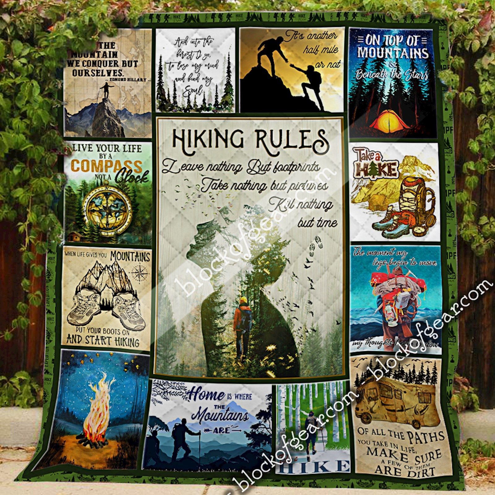Hiking Rules Quilt Hiking Rules Quilt
