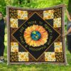 Hippie Sunflower Quilt Quilt