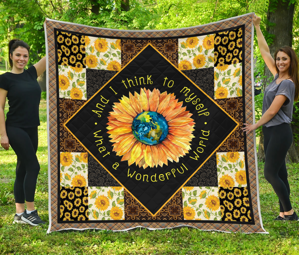 Hippie Sunflower Quilt Quilt Hippie Sunflower Quilt Quilt