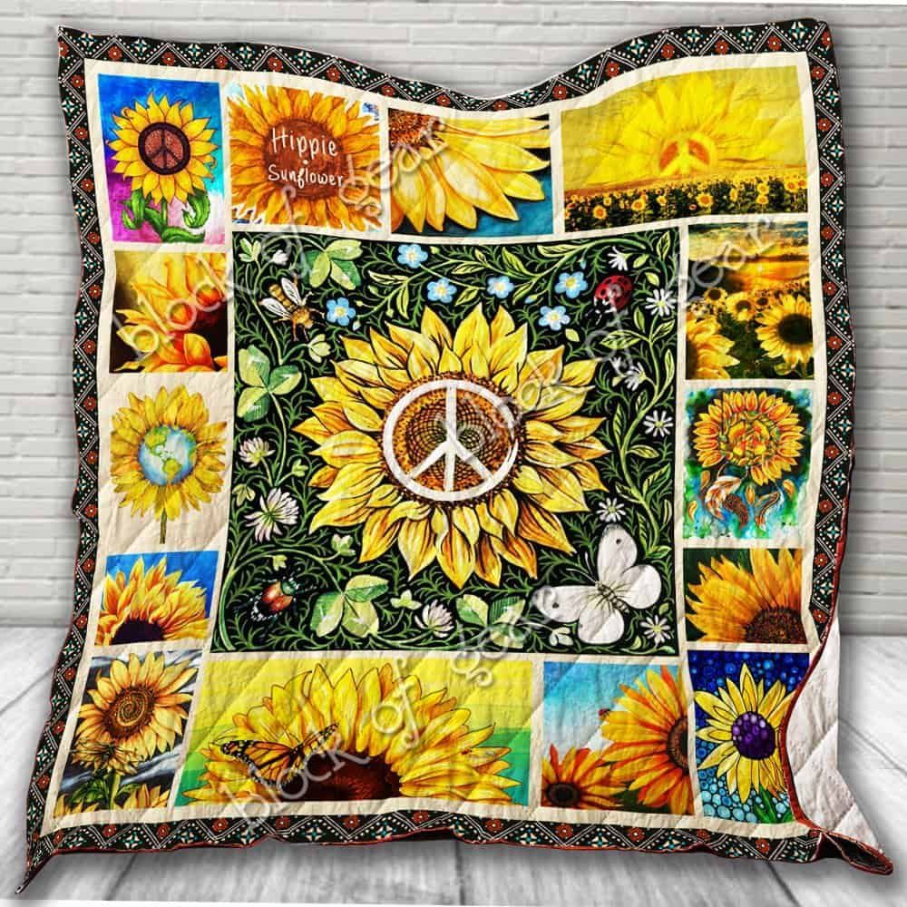 Hippie Sunflower Quilt Hippie Sunflower Quilt
