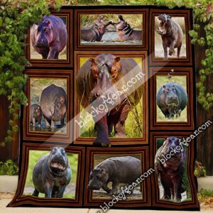 Hippopotamus Quilt Dnl1590